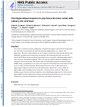 Cover page: The hippocampal response to psychosocial stress varies with salivary uric acid level