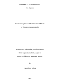 Cover page: Revolutionary Waves: The International Effects of Threats to Domestic Order