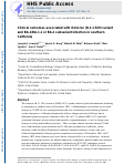 Cover page: Clinical outcomes associated with SARS-CoV-2 Omicron (B.1.1.529) variant and BA.1/BA.1.1 or BA.2 subvariant infection in Southern California