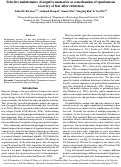 Cover page: Selective maintenance of negative memories as a mechanism of spontaneous recovery of fear after extinction