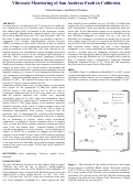 Cover page: Vibroseis Monitoring of San Andreas Fault in California