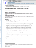 Cover page: National Study of Muscle Cramps in ALS in the USA.