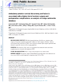 Cover page: Ambulatory anterior cervical discectomy and fusion is associated with a higher risk of revision surgery and perioperative complications: an analysis of a large nationwide database