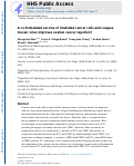 Cover page: A co-formulated vaccine of irradiated cancer cells and cowpea mosaic virus improves ovarian cancer rejection