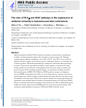 Cover page: The roles of TGF-β and VEGF pathways in the suppression of antitumor immunity in melanoma and other solid tumors.