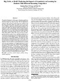 Cover page: Big, Little, or Both? Exploring the Impact of Granularity on Learning forStudents with Different Incoming Competence