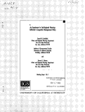 Cover page: An experiment in sub-regional planning  : California's congestion management policy