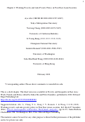 Cover page: Working poverty and anti-poverty policy in four East Asian societies