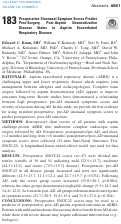 Cover page: Preoperative Sinonasal Symptom Scores Predict Post-Surgery, Post-Aspirin Desensitization Disease Status in Aspirin Exacerbated Respiratory Disease