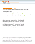 Cover page: Lsd1 as a therapeutic target in Gfi1-activated medulloblastoma