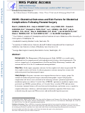 Cover page: The Management of Myelomeningocele Study: obstetrical outcomes and risk factors for obstetrical complications following prenatal surgery