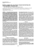 Cover page: Evidence against the exon theory of genes derived from the triose-phosphate isomerase gene.