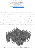 Cover page: Double-diffusive sedimentation