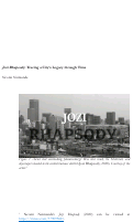 Cover page: Jozi Rhapsody: Tracing a City’s Legacy through Time