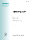 Cover page: A Site-Wide Perspective on Uranium Geochemistry at the Hanford Site