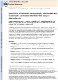 Cover page: Associations of LV Hypertrophy With Prevalent and Incident Valve Calcification Multi-Ethnic Study of Atherosclerosis