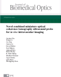 Cover page: Novel combined miniature optical coherence tomography ultrasound probe for in vivo intravascular imaging.