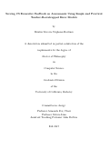 Cover page: Serving CS Formative Feedback on Assessments Using Simple and Practical Teacher-Bootstrapped Error Models