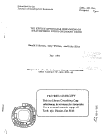 Cover page: THE EFFECT OF NUCLEAR EXPLOSIONS ON STRATOSPHERIC NITRIC OXIDE AND OZONE.