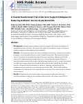 Cover page: A Cluster Randomized Trial of Decision Support Strategies for Reducing Antibiotic Use in Acute Bronchitis