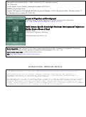 Cover page: Early Domain-Specific Knowledge? Nonlinear Developmental Trajectories Further Erode a House of Sand