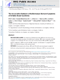 Cover page: The Association Between a Mediterranean Diet and Symptoms of Irritable Bowel Syndrome