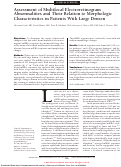 Cover page: Assessment of Multifocal Electroretinogram Abnormalities and Their Relation to Morphologic Characteristics in Patients With Large Drusen