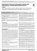 Cover page: Determinants of Response to Talazoparib in Patients with HER2-Negative, Germline BRCA1/2-Mutated Breast CancerTalazoparib in Germline BRCA1/2-Mutated Breast Cancer