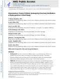 Cover page: Hypoxemia in Young Children Undergoing One-lung Ventilation: A Retrospective Cohort Study