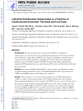 Cover page: Left Atrial End-Diastolic Volume Index as a Predictor of Cardiovascular Outcomes