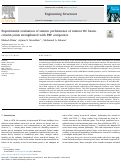 Cover page: Experimental evaluation of seismic performance of interior RC beam-column joints strengthened with FRP composites