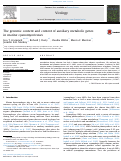 Cover page: The genomic content and context of auxiliary metabolic genes in marine cyanomyoviruses.