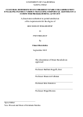 Cover page: Cultural Differences in Children’s Pair Collaboration: Engaging Fluidly Versus Managing Individual Agendas in a Computer Programming Activity