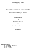 Cover page: Biogeochemistry of Carbon Dynamics in Furrow Irrigated Soils