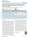 Cover page: Discovery of pH-Selective Marine and Plant Natural Product Inhibitors of Cathepsin B Revealed by Screening at Acidic and Neutral pH Conditions