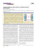 Cover page: Analyzing refractive index profiles of confined fluids by interferometry part II: Multilayer and asymmetric systems