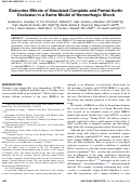 Cover page: Endocrine Effects of Simulated Complete and Partial Aortic Occlusion in a Swine Model of Hemorrhagic Shock