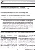 Cover page: Childhood Overweight and Obesity and Pubertal Onset Among Mexican-American Boys and Girls in the CHAMACOS Longitudinal Study