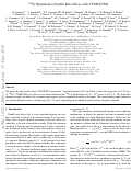 Cover page: 130Te neutrinoless double-beta decay with CUORICINO