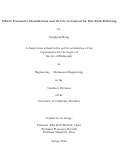 Cover page: Vehicle Parameter Identification and its Use in Control for Safe Path Following