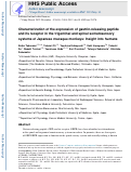 Cover page: Characterization of the expression of gastrin‐releasing peptide and its receptor in the trigeminal and spinal somatosensory systems of Japanese macaque monkeys: Insight into humans