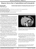 Cover page: Iliopsoas Abscess Due to Nephrolithiasis and Pyelonephritis