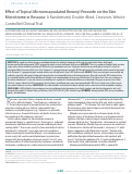 Cover page: Effect of Topical Microencapsulated Benzoyl Peroxide on the Skin Microbiome in Rosacea: A Randomized, Double-Blind, Crossover, Vehicle-Controlled Clinical Trial.