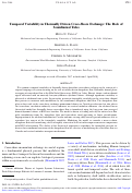 Cover page: Temporal variability in thermally-driven cross-shore exchange: the role of semidiurnal tides Temporal variability in thermally-driven cross-shore exchange: the role of semidiurnal tides