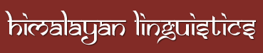 Himalayan Linguistics banner