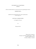 Cover page: Critical considerations on certain topics in psychological science