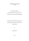 Cover page: Behind the Model Minority: An Examination of Ethnicity, Place, and Arrests among Asian Youth in Los Angeles Neighborhoods