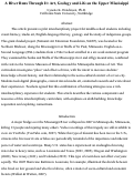 Cover page: A River Runs Through It: Art, Geology and Life on the Upper Mississippi