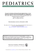 Cover page: Prospective evaluation of postnatal steroid administration: A 1-year experience from the california perinatal quality care collaborative