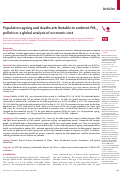 Cover page: Population ageing and deaths attributable to ambient PM2.5 pollution: a global analysis of economic cost (vol 5, pg e356, 2021)